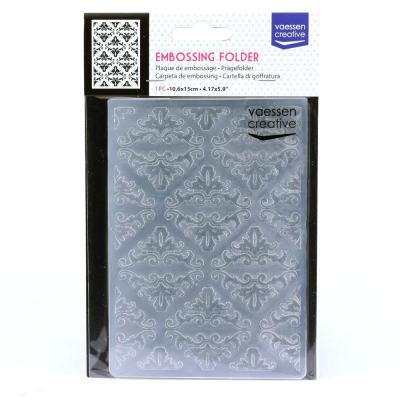 Vaessen Creative Embossing Folder - Lilie Hintergrund